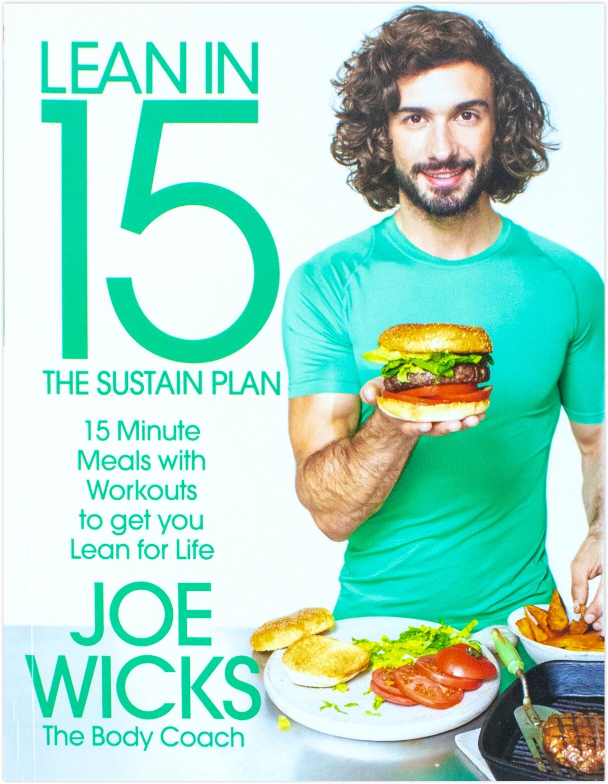 Bluebird Lean in 15 - The Sustain Plan by Joe Wicks - Paperback - 100 Quick 15-Minute Recipes & Workouts - Diet & Fitness Book