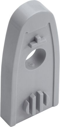 Hansgrohe carrelage match0 95070000 7 mm, pour Unica C, gris clair