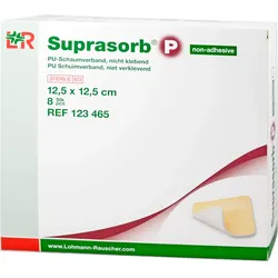 Suprasorb P Pu-Schaum 12.5x12.5cm Nicht Klebend 8 ST