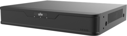 UNIVIEW NVR, 8 Kanäle, bis zu 12MP, bis zu 10TB HDD, PoE 8ch (75W Budget), SMART VCA, SIP by NVR