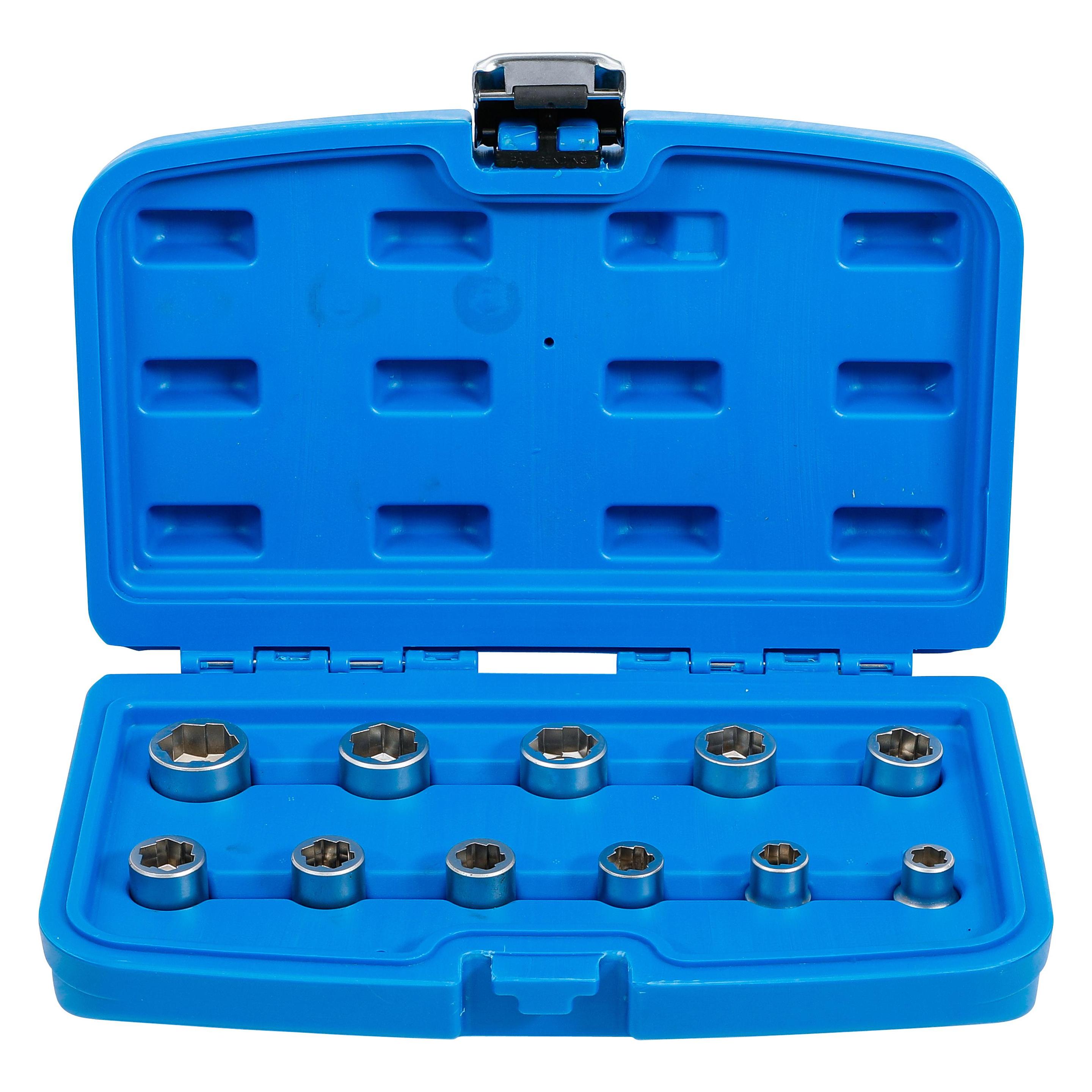 BGS Ausdreh-Satz für Schrauben und Muttern 10 mm (3/8") metrisch 11-tlg. (8383)