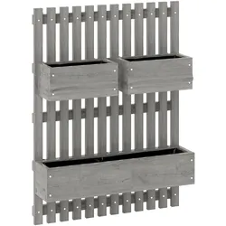 HOCHBEET Tannenholz Grau