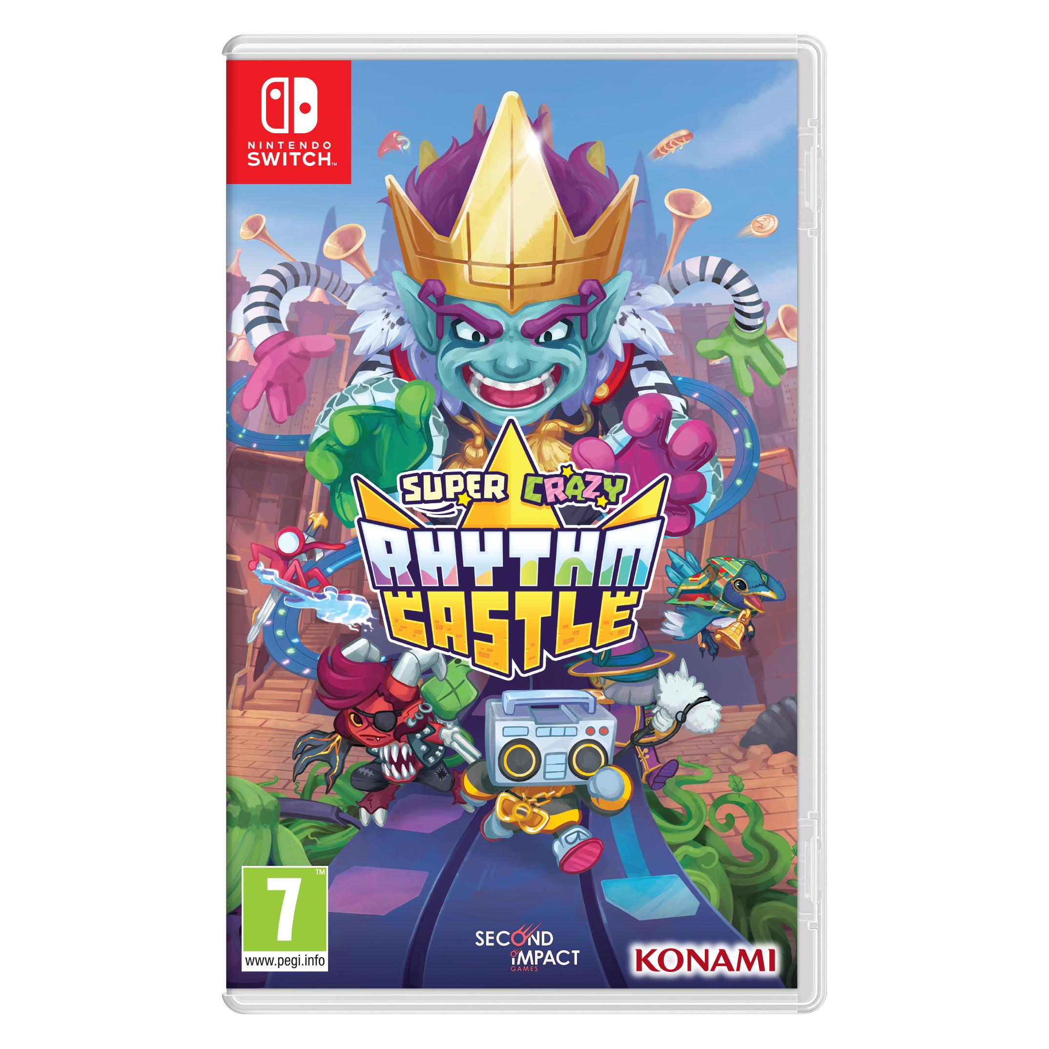 Konami Super Crazy Rhythm Castle (Code in a Box) (Switch, EN) (1282685)