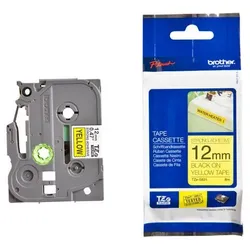 Brother Original P-Touch Farbband schwarz auf gelb (TZE-S631)