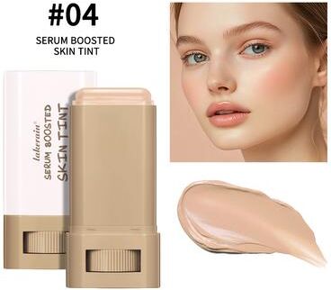 Trendy Discount Goods Waterproof Skin Tint Stick Nourishing Solid Tinted Serum Balm Foundation Face Contour Stick Makeup 4