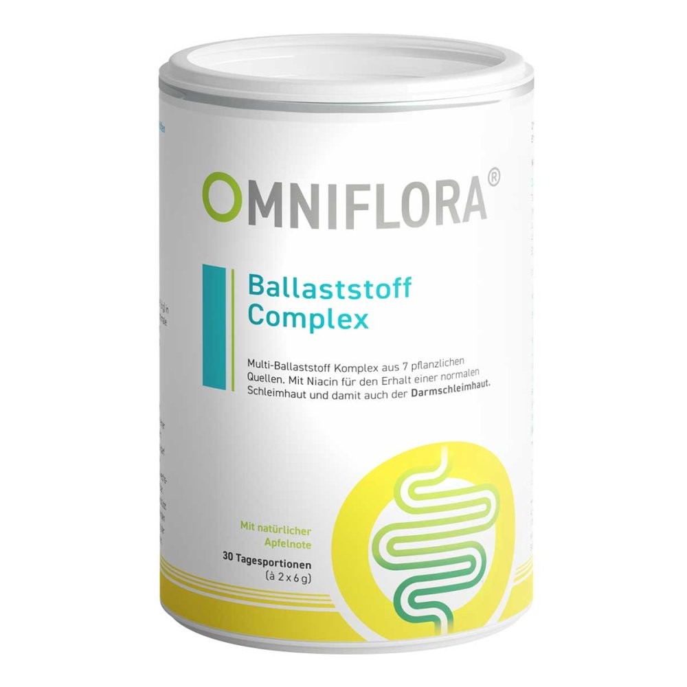 Heilpflanzenwohl GmbH Omniflora Ballaststoff Complex mit Niacin glutenfrei 19628652