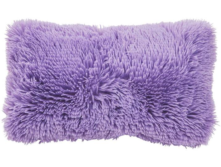 Fellkissen DONE. Flurry , lila (lavender, felloptik unifarben), B:30cm H:20cm L:50cm, Obermaterial: 100% Polyester, Dekokissen_Sitzkissen_Kissenhüllen, Fellkissen, inklusive Füllung