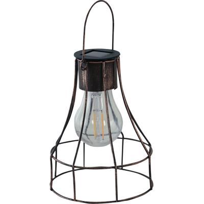 LUXFORM Hängeleuchte "Solar-Hängeleuchte - Dortmund - LED", braun (bronze), 1 Stk., Leuchten, Dekorative Pendelleuchte, Hängeleuchte