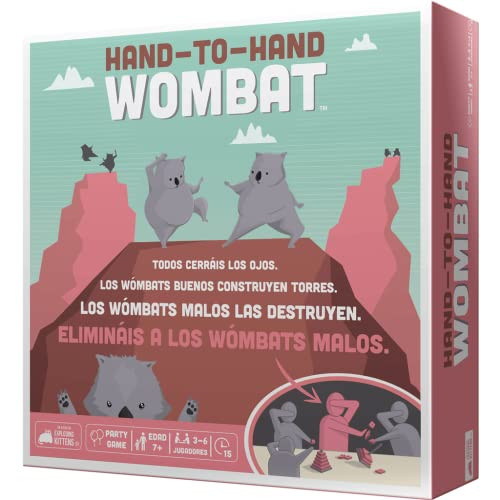 Exploding Kittens Hand to Hand Wombat bordspel