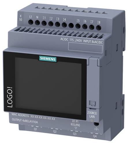 Siemens Logo! 9 6ED1052-1FB08-0BA3 SPS-Steuerungsmodul 115 V/AC, 115 V/DC, 230 V/AC, 230 V/DC