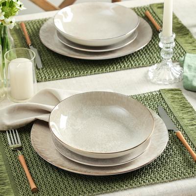 Christian Siriano Onyx Porcelain Dinnerware Set