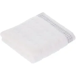 Vossen Handtuch Country Feeling 50x100 cm Baumwolle Weiß