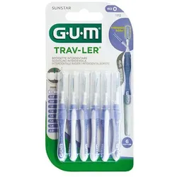 Gum Trav-Ler Hellblau Kerze 0.6In 6 ST