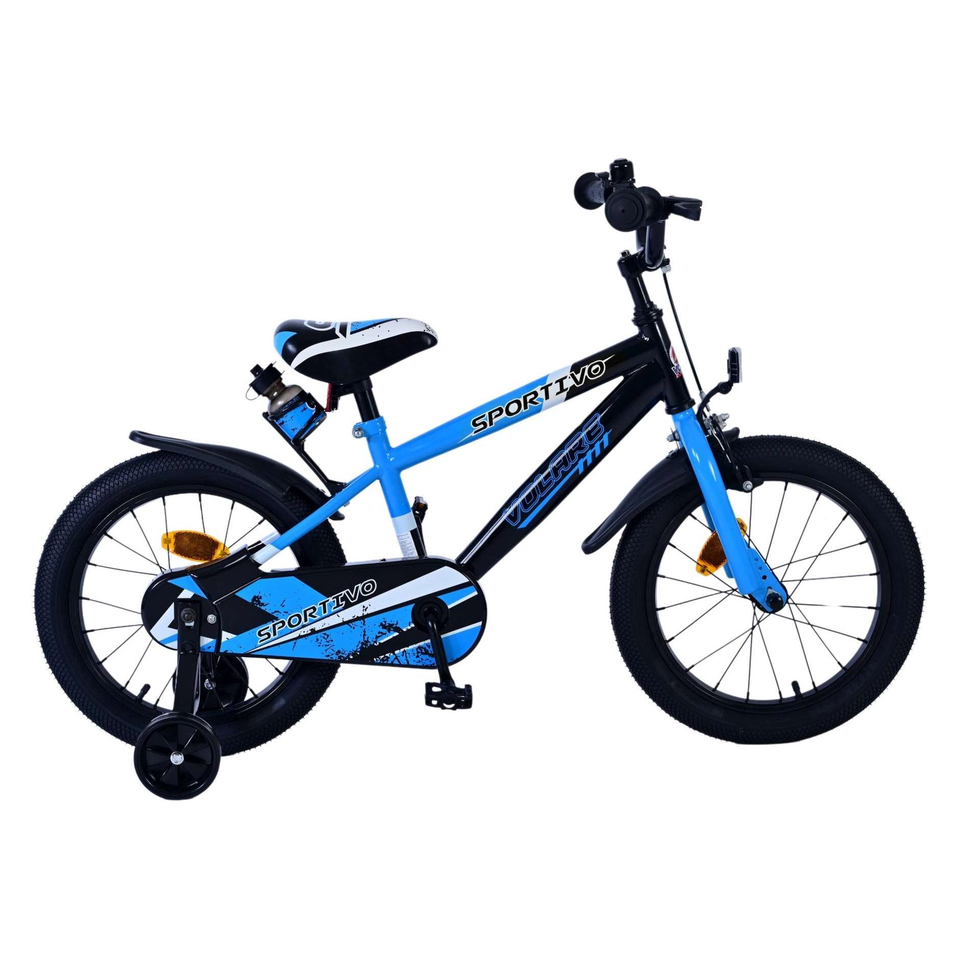 Volare - Children's Bicycle 16 - Sportivo Blue (51676) (16") (51676)