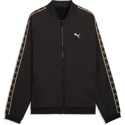 Puma Herren Freizeit / Mode Sommer GJ Jacken / Anoraks Jacken/Anoraks lg.Arm He/Uni Reversible Sherpa Bomber Jacket M, Größe S in Schwarz Schwarz