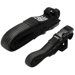 SW-Motech ROK Straps - 2 verstellbare Spanngurte. Schwarz. 310-1060 mm.