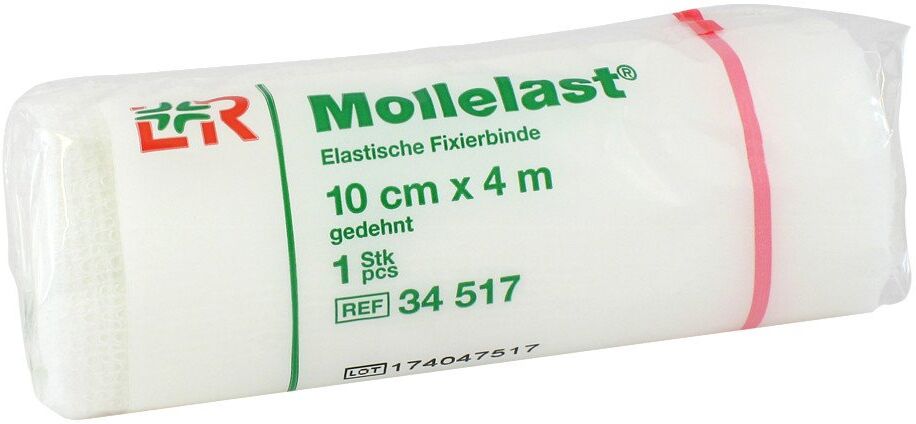 Mollelast 10cmx4m weiss 1stk