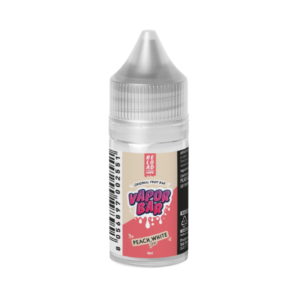 Reload Vape Peach White Ice Vapor Bar Aroma Mini Shot 10ml Pesca Bianca Ghiaccio