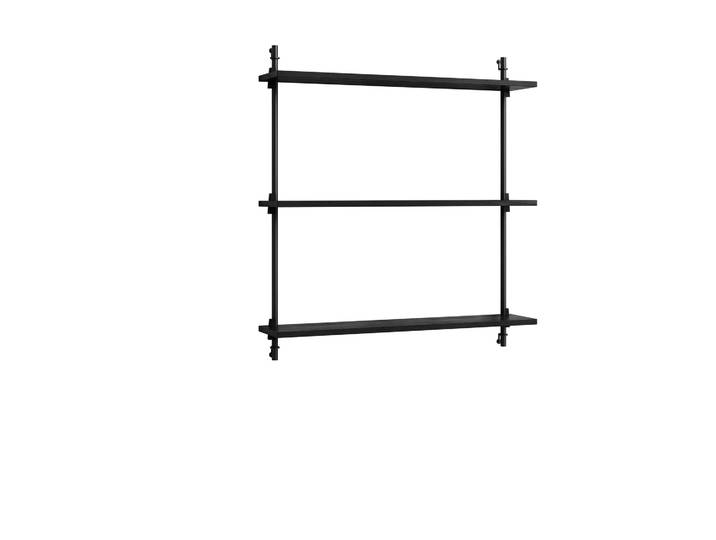 MOEBE Moebe wall shelving ws.85.1 Schwarz