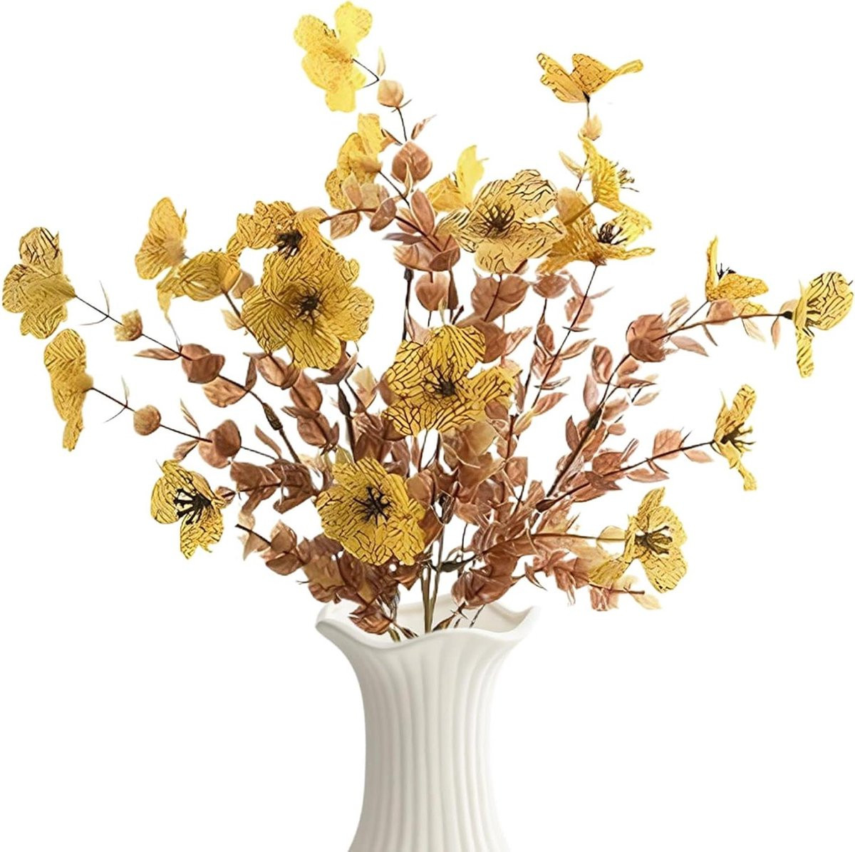Droogboeket Decoratie Kunstbloemen Stijl A - 31 x 16 cm