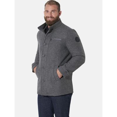 Langjacke JAN VANDERSTORM "Jacke RAGUEL", Herren, Gr. 70, grau, Jacken Langjacke