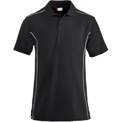 CLIQUE New Conway Piqué Poloshirt Herren 99 - schwarz M