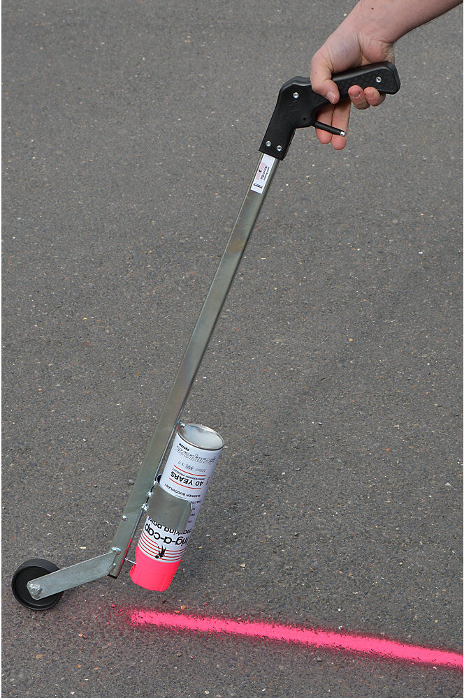 Markierstock für trig-a-cap®, Farbmarkierung ohne Bücken, Höhe 750 mm Ampere