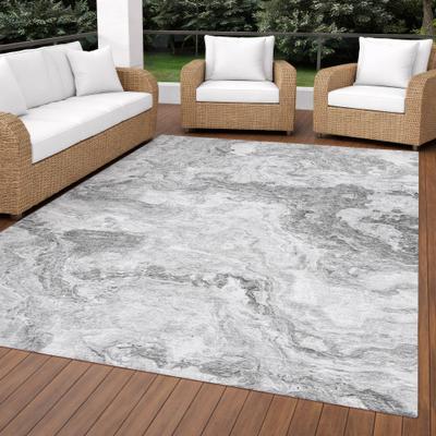 Addison Rugs Machine Washable Indoor/ Outdoor Modern Rapids Chantille Rug