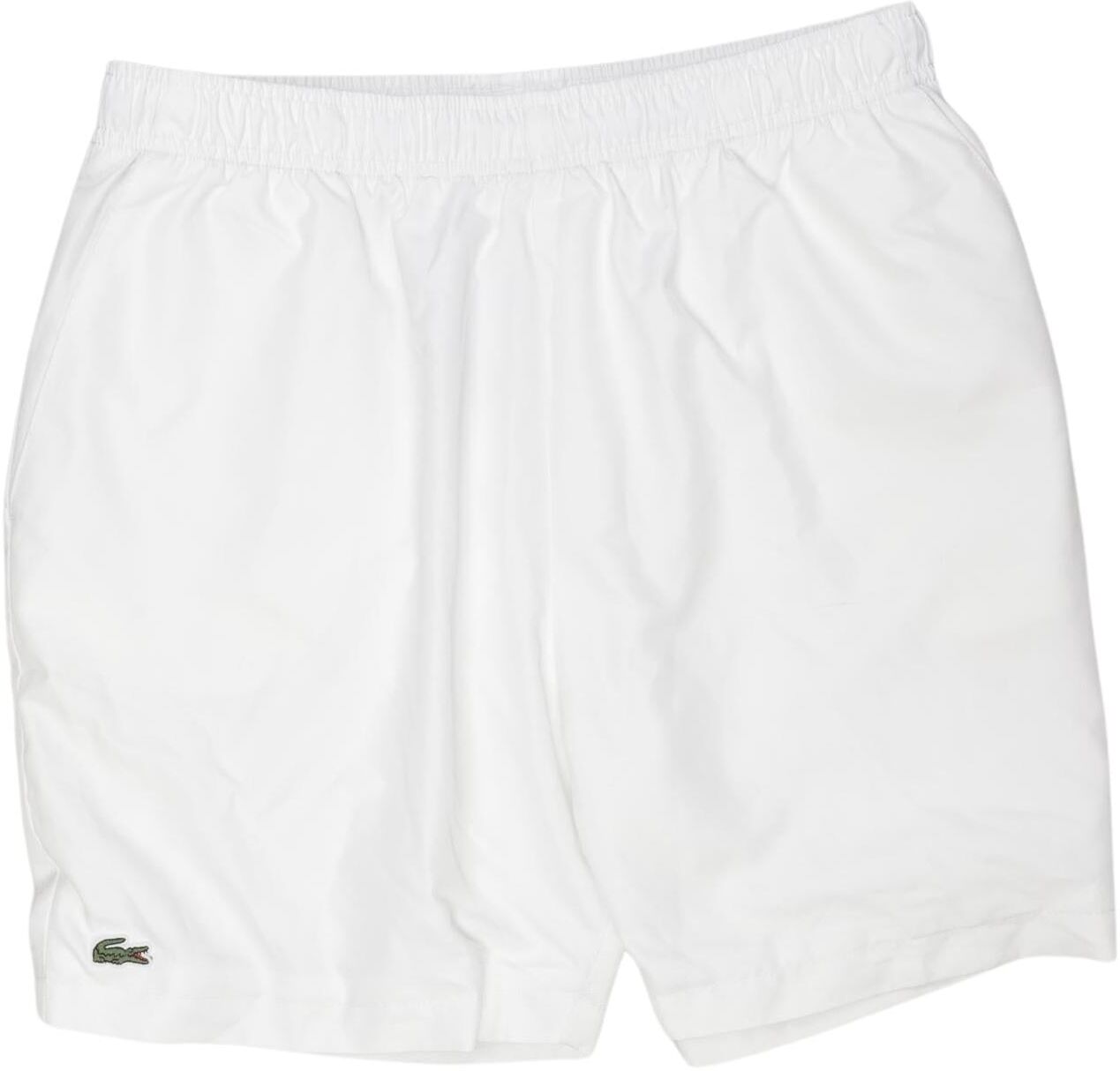 Lacoste Sport Jungen Shorts, Weiß, Gr. EU 176, Synthetik / Baumwolle - Second Hand
