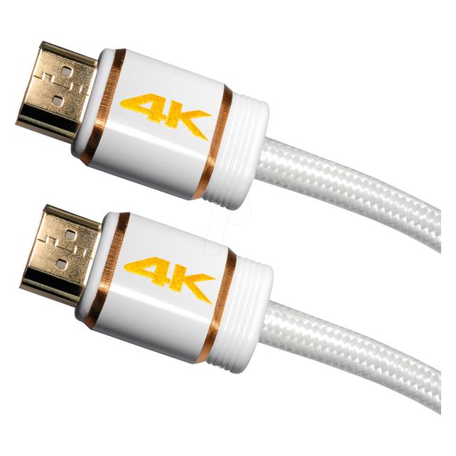 Maxtrack HDMI Premium zertifiziertes Kabel (3 m) (C 216-3 L)