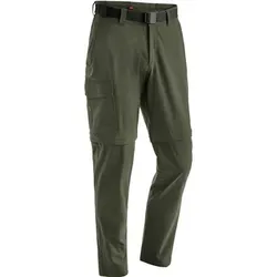 MAIER SPORTS Herren Hose Torid slim zip He-Zip Off Hose el., Größe 48 in Grün Grün