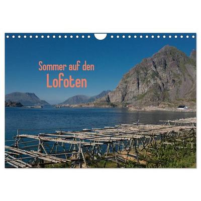 Sommer auf den Lofoten (Wandkalender 2026 DIN A4 quer), CALVENDO Monatskalender