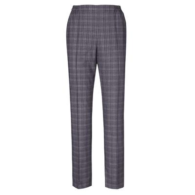 Schlupfhose GOLDNER "Schlupfhose mit Rundumdehnbund", Damen, Gr. 38, N-Gr, grau, Obermaterial: 100% Polyester COOLMAX(R) PES(Coolmax)., normal, Hosen Schlupfhose, Waschen-Trocknen-Anziehen-Qualität