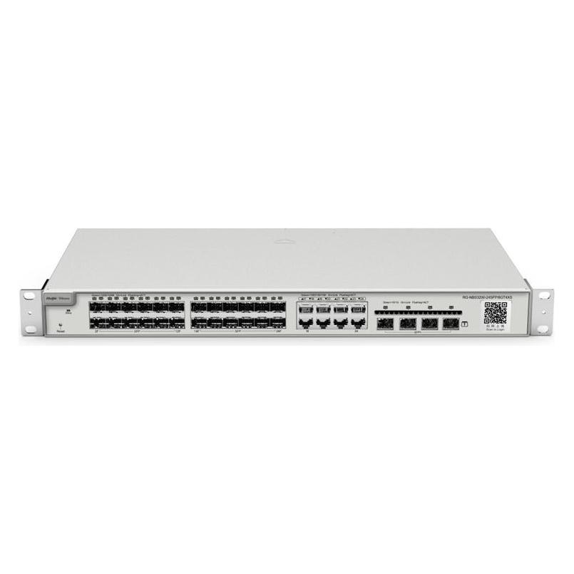Ruijie SWITCH REYEE RG-NBS3200-24SFP/8GT4XS 5-PORT 10/100 MBPS DESKTOP SWITCH (24 Ports) (RG-NBS3200-24SFP/8GT4XS)