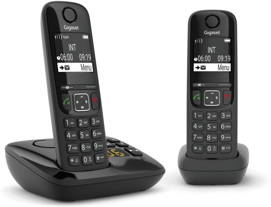 Siemens Gigaset AS690A Duo Téléphones sans fil DECT avec répondeur