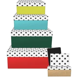 Braun + Company, Geschenkverpackung, Kartonage 6er Satz Rechteck