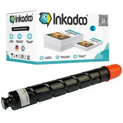 Inkadoo, Toner, Toner kompatibel zu Canon 2794B002 / C-EXV29 Toner, cyan Cyan (C)