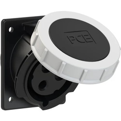PCE 4232-7f78 CEE-Anbausteckdose schräg (80x97mm) 32A 3p 7h IP67 42327f78