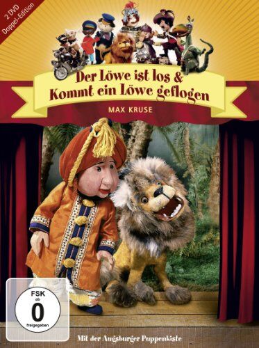 Manfred Jenning - Augsburger Puppenkiste: Der Löwe ist los + Kommt ein Löwe geflogen (Doppel Edition 2 DVDs) - Preis vom 12.10.2026 11:37:12 h
