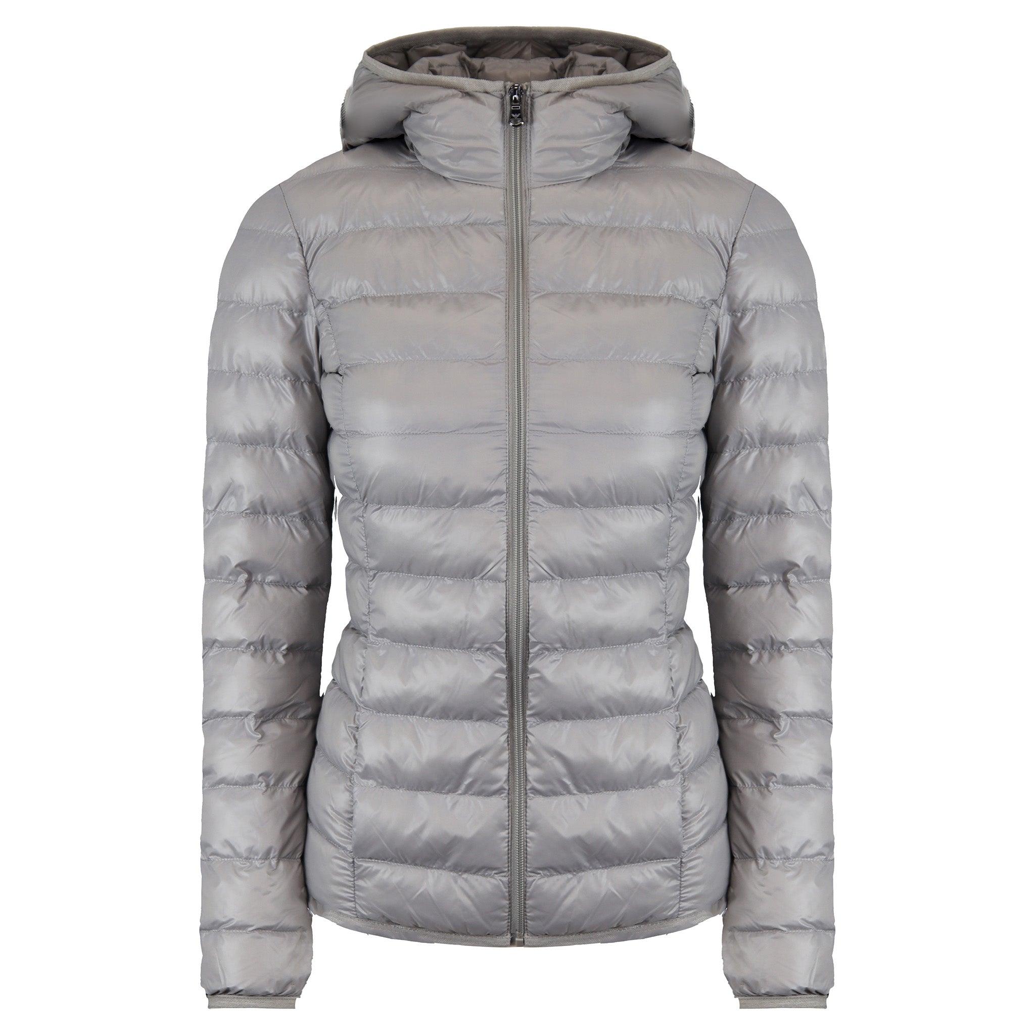 Emporio Armani Damen Jacke in Hellgrau