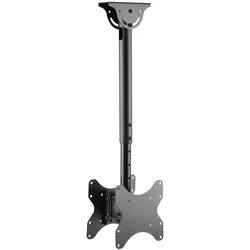 KIMEX - Deckenhalterung für 2 Fernseher 23"-43", Höhe 56-91 cm, Neigbar