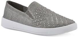 Women's Upbring Sneaker by White Mountain in Silver Fabric (Size 6 M)