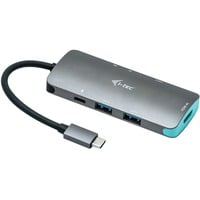 Nano Dock, Dockingstation grau, HDMI, USB-C, USB