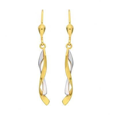 Paar Ohrhänger ADELIA´S "Ohrhänger Ohrringe 333 Gold ( 8K )", gold (silber), Ohrringe, Damen, Damen, Gold, Goldohrringe