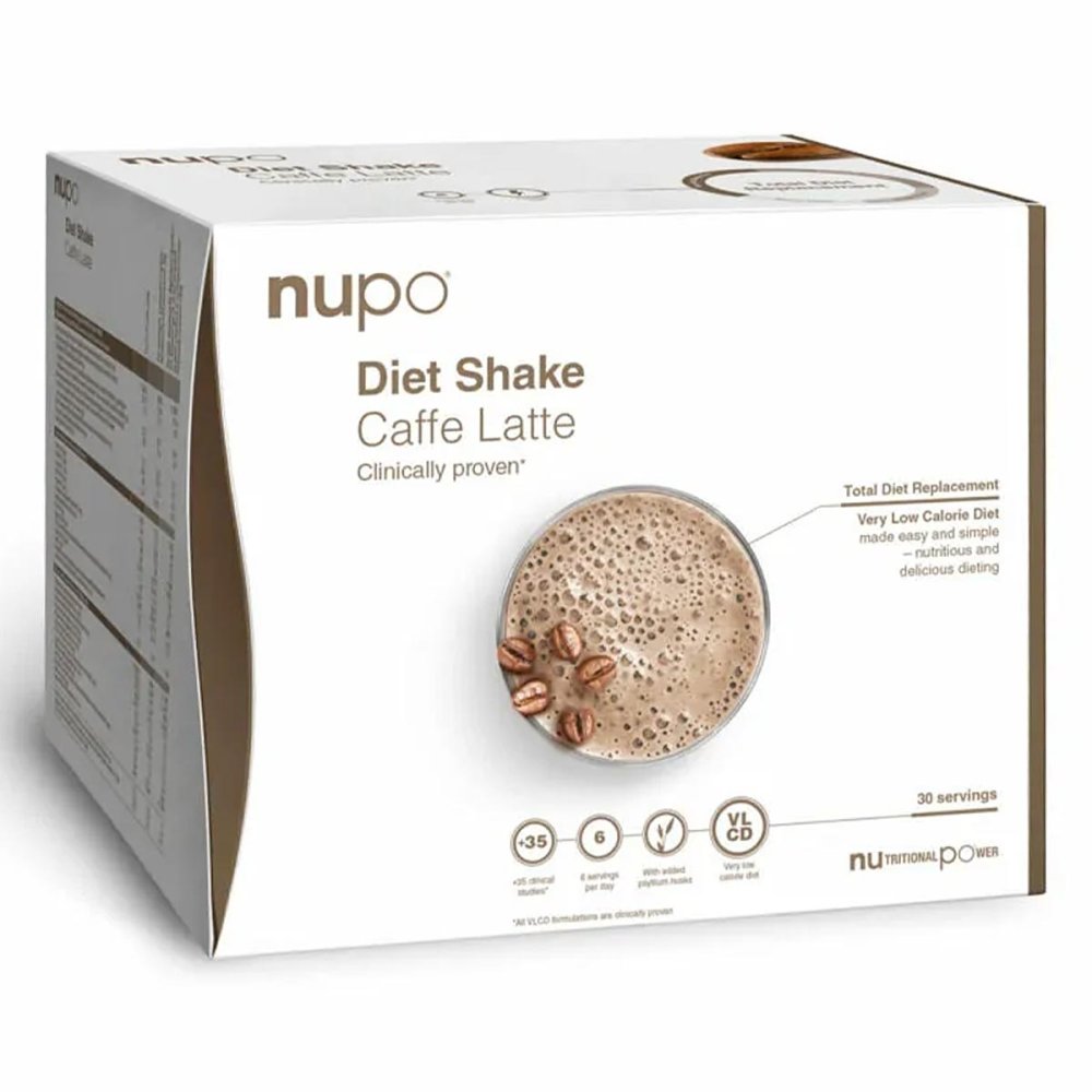 Nupo ApS Nupo Diet Shake Value Pack - Caffe Latte 30 Portionen 08106164