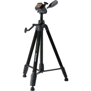 Cullmann Stativ Primax 350, Höhe bis 135,5 cm, für Kamera, mit 3-Wege-Kopf, Dreibein