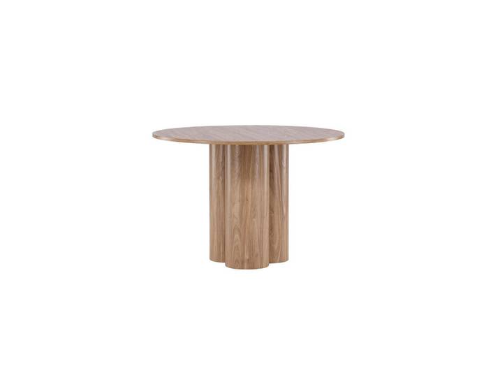 Furnlux Esstisch Olivia Braun 110x110x75 cm, 110x75x110 cm, Esszimmer, Esstische