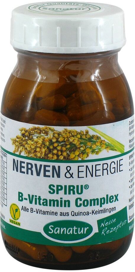 Spiru B-vitamin Complex Kapseln
