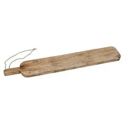 Servierbrett Schneidebrett aus Mangoholz L.76 cm B.12 cm