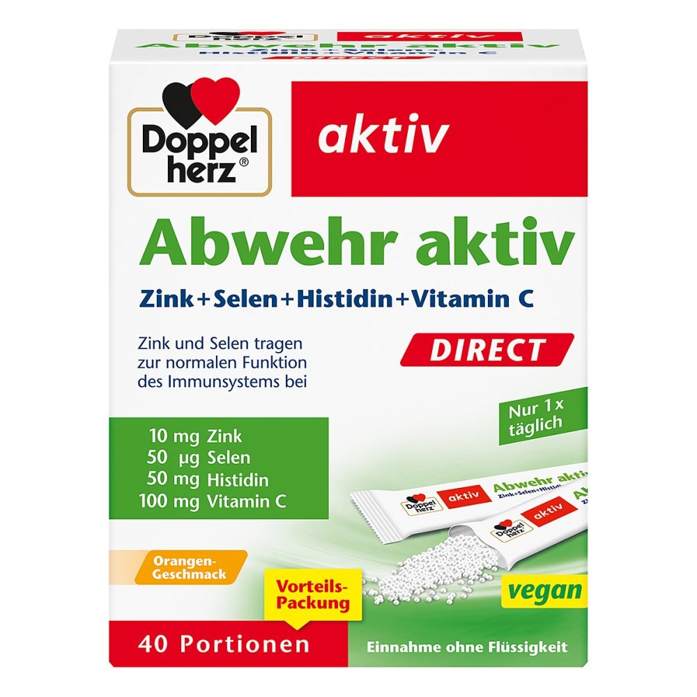 Queisser Pharma GmbH & Co. KG Doppelherz Abwehr aktiv Direct Pellets 11616129